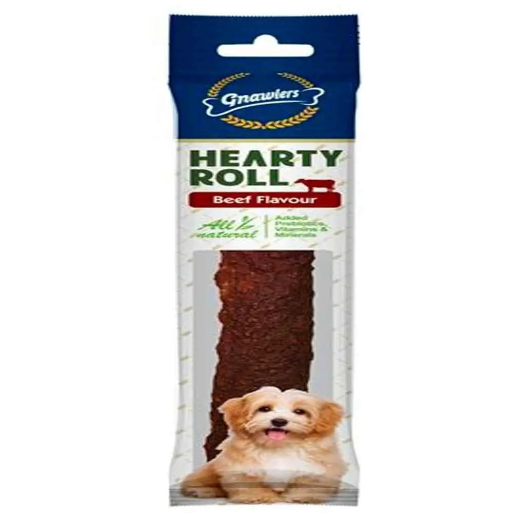 Gnawlers Roll Köpek Ödül Kemiği Biftekli 80 Gr