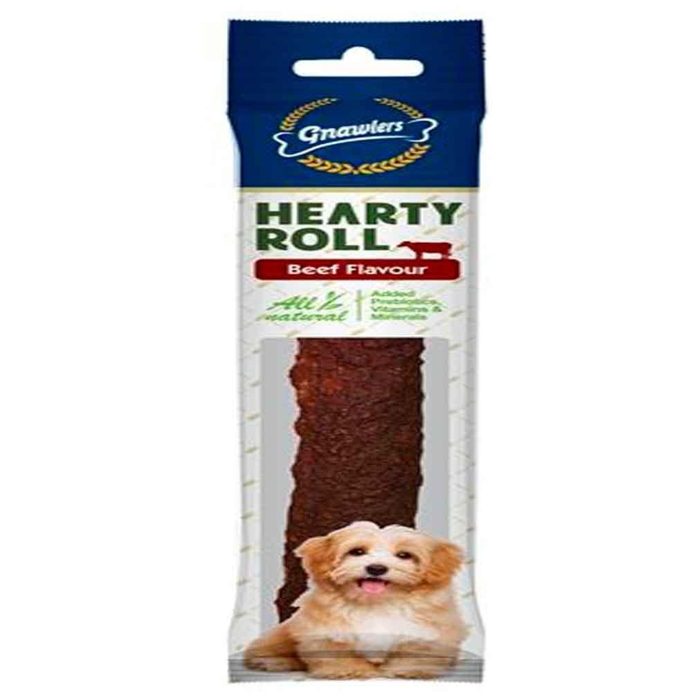 Gnawlers Roll Köpek Ödül Kemiği Biftekli 80 Gr