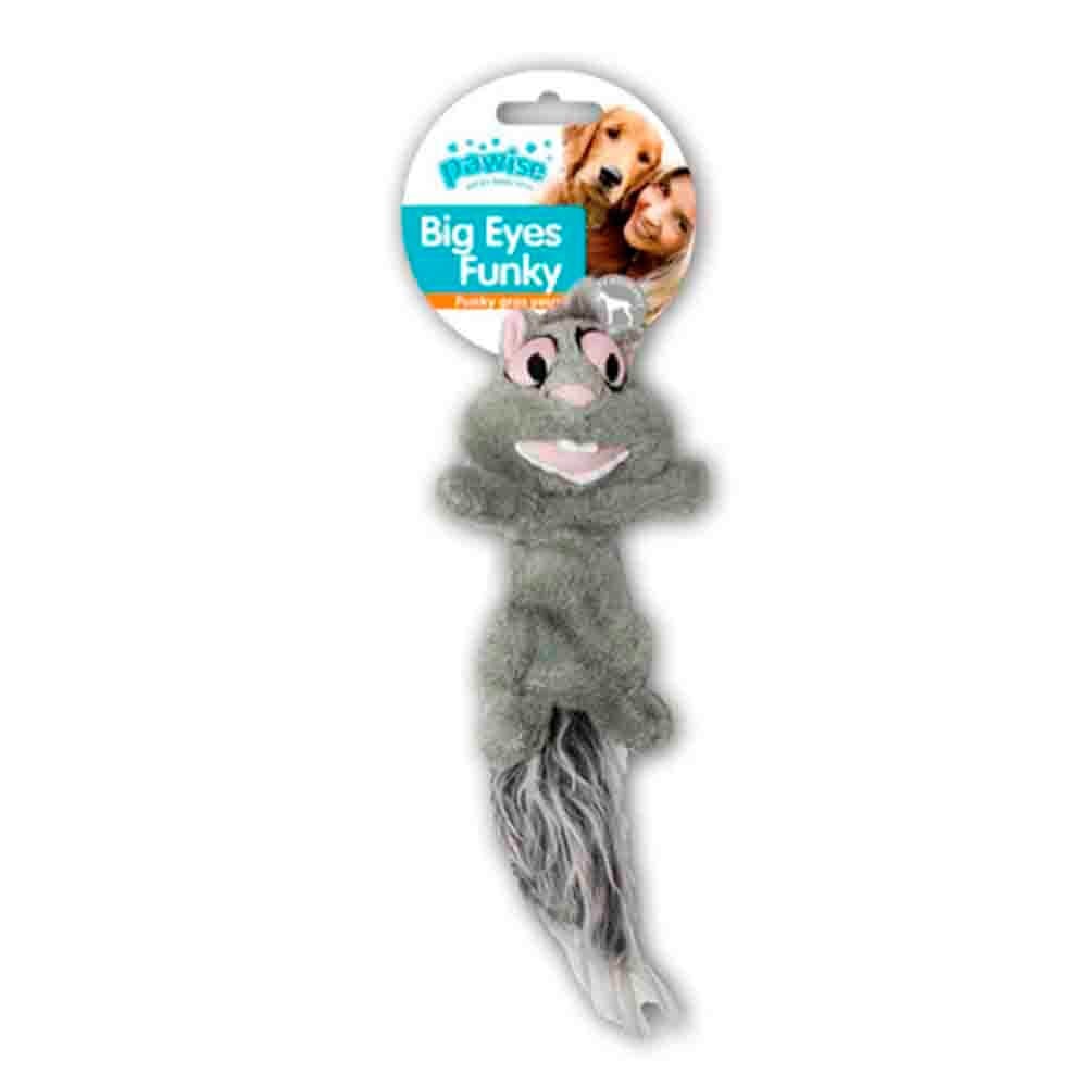 Pawise Big Eyes Funky Sincap Peluş Köpek Oyuncağı