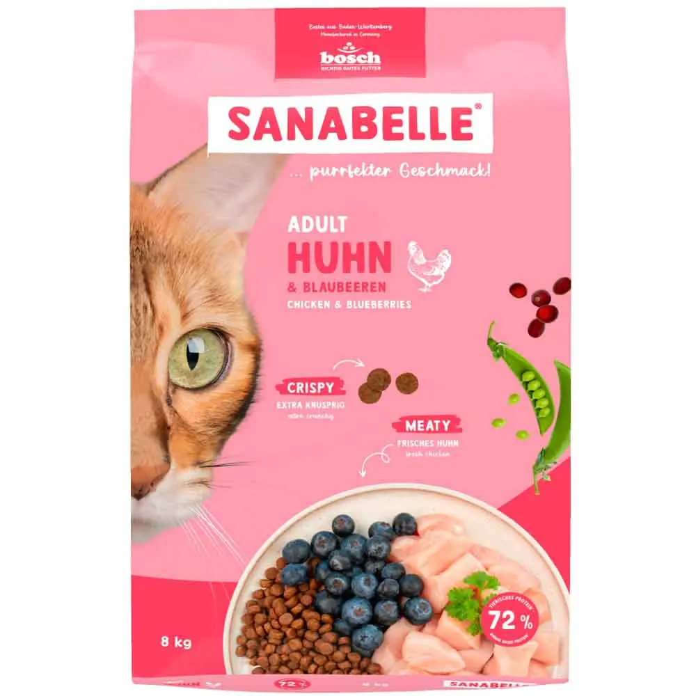 Sanabelle Tavuklu Kedi Maması 8 Kg
