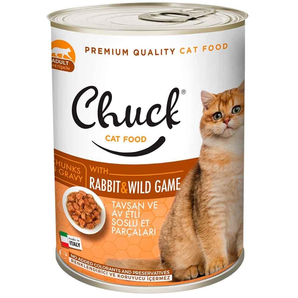 Chuck Kedi Konservesi Av Hayvanlı 415 Gr