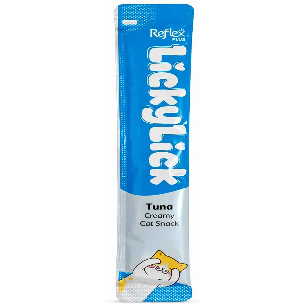 Reflex Plus Licky Lick Ton Balıklı Sıvı Kedi Ödülü 15 Gr