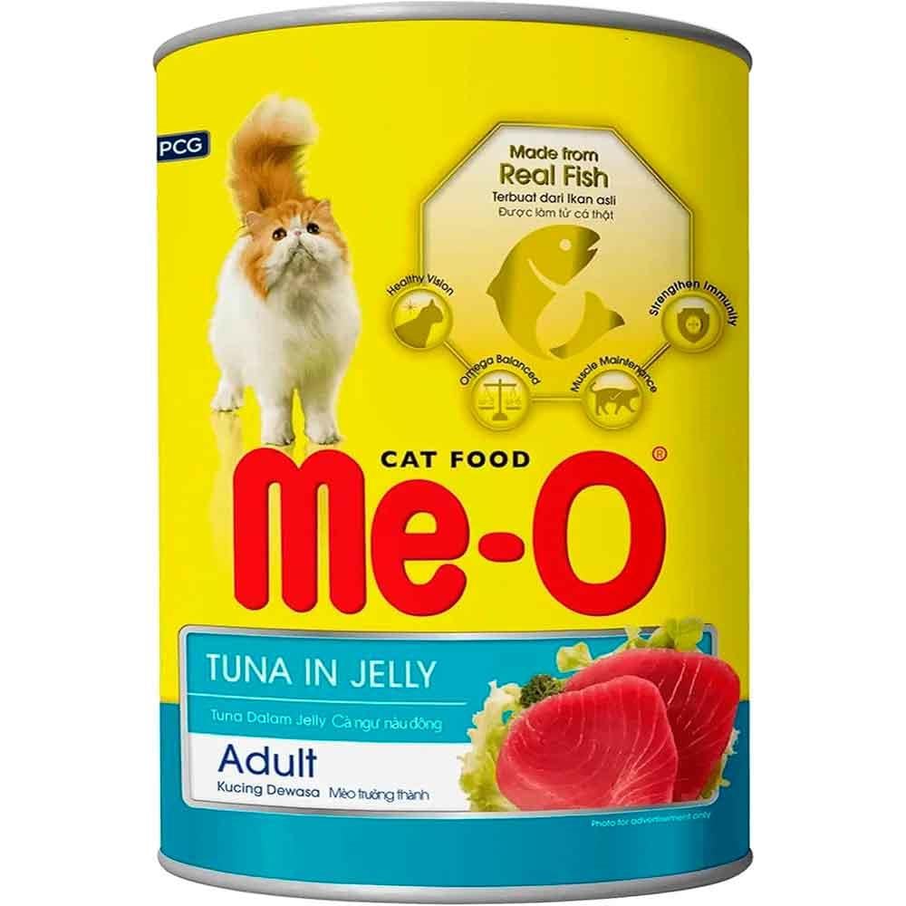Me-O Kedi Konservesi Jöle İçinde Ton Balıklı 400 Gr
