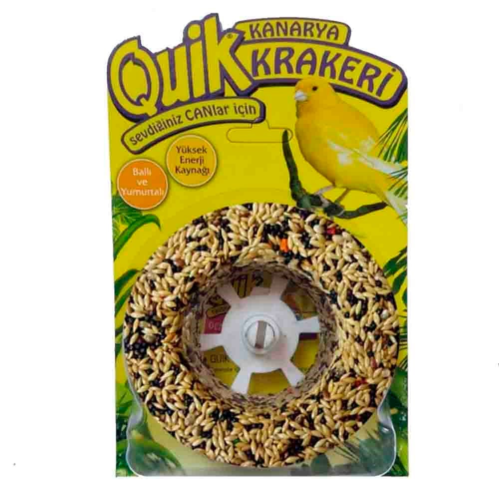 Quik Kanarya Krakeri Ballı ve Yumurtalı Simit