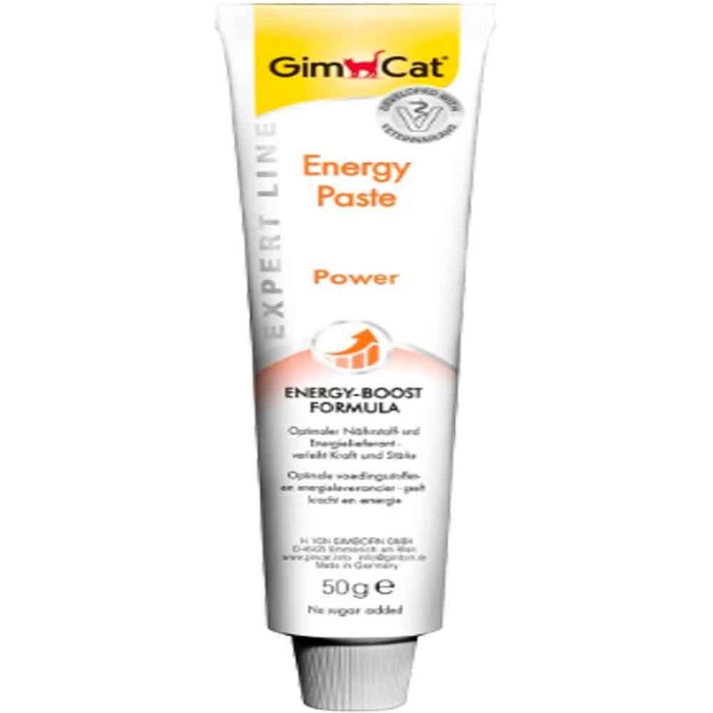 GimCat Energy Enerji Yükseltici Şekersiz Kedi Macunu 50gr