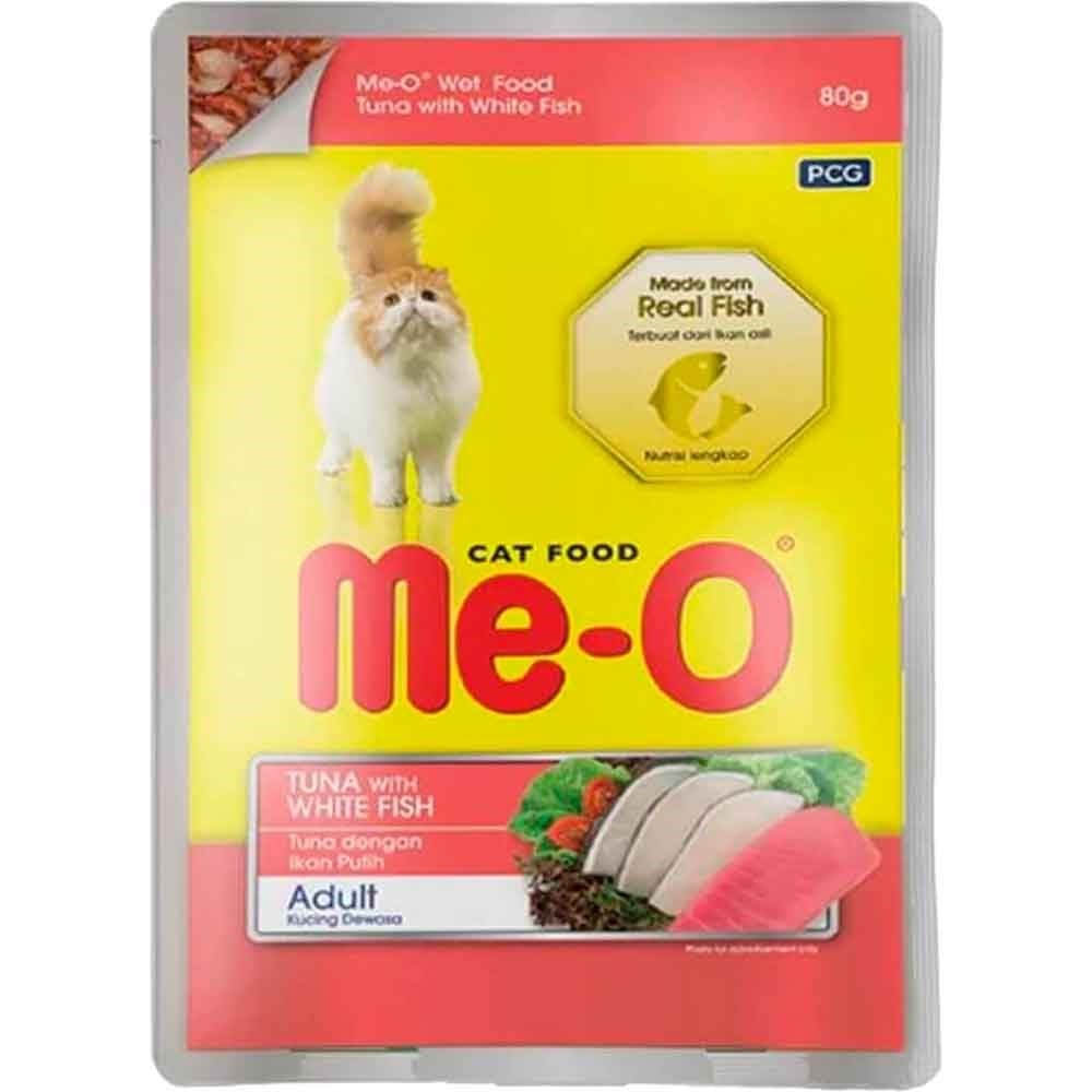 Meo Kedi Konservesi Ton Ve Alabalıklı 80gr