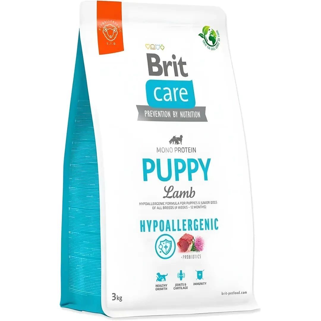 Brit Care Kuzu Etli Hypoallergenic Yavru Köpek Maması 3 Kg