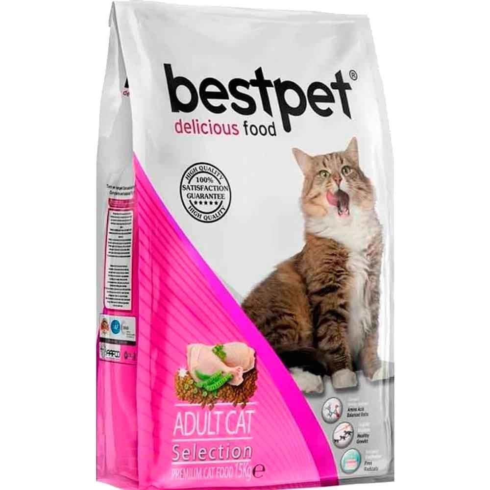 Best Pet Selection Tavuklu Kedi Maması 15 Kg