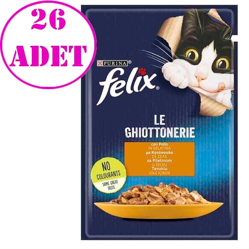 Purina Felix Tavuklu Yaş Kedi Maması 85 Gr 26 AD