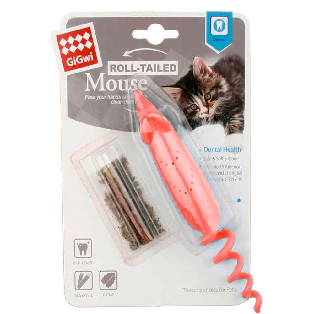 Gigwi Kedi Oyuncağı Catnipli Fare Oyuncak Turuncu 7476