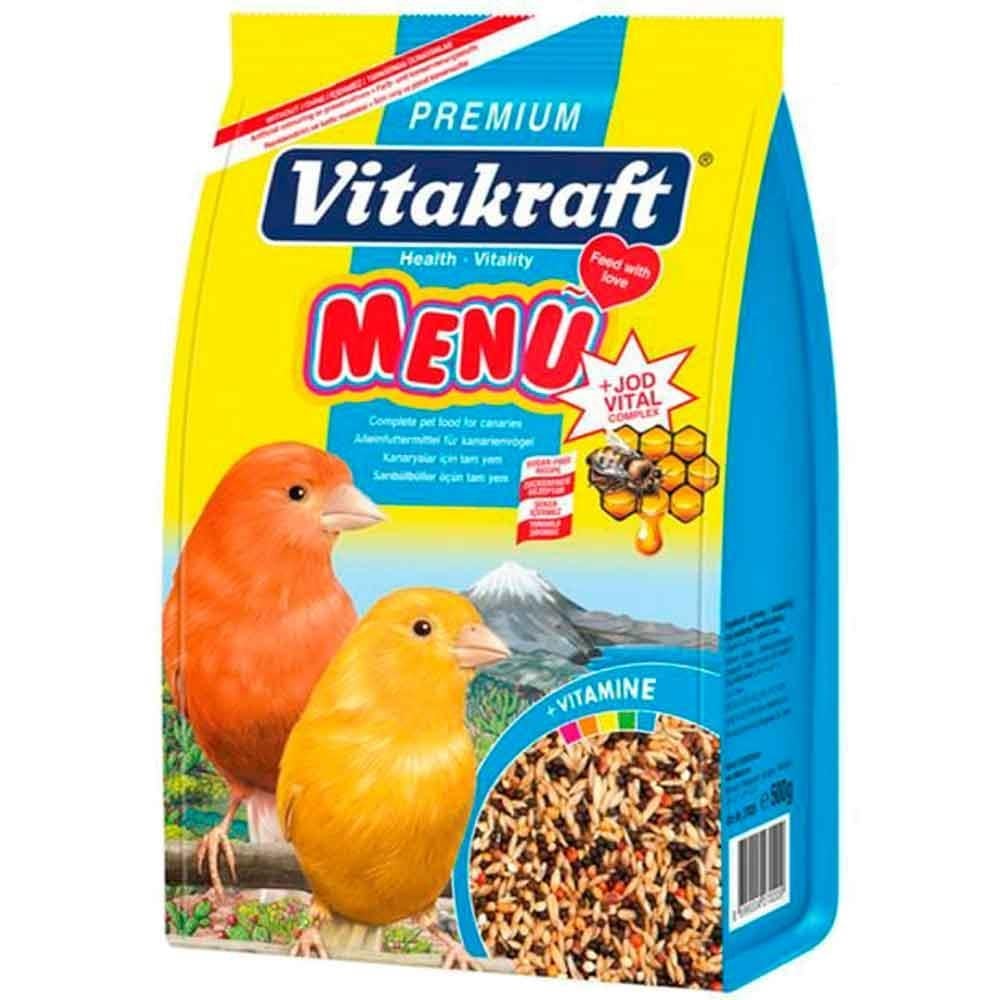 Vitakraft Menü Jod Vital Ballı Kanarya Yemi 500 Gr