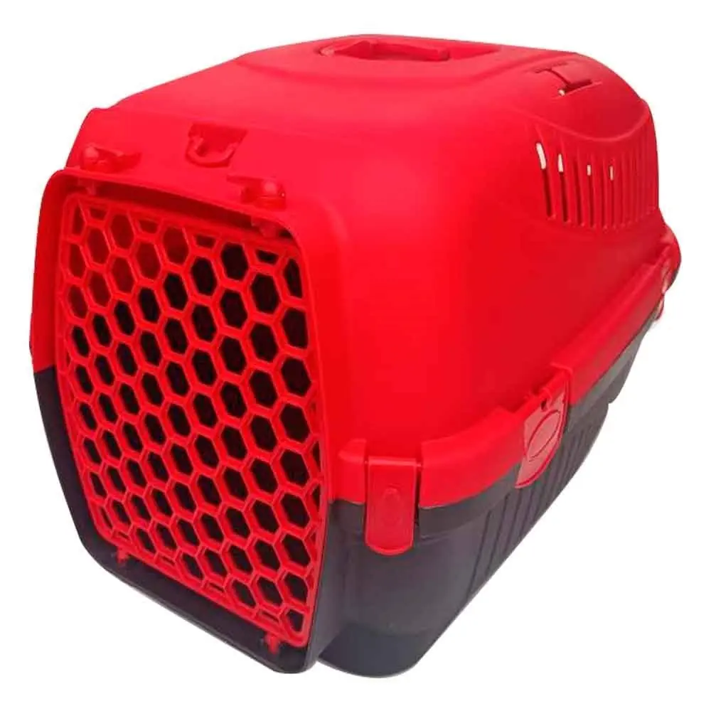 Mio Kedi Köpek Taşıma Kabı Kırmızı Orta Boy