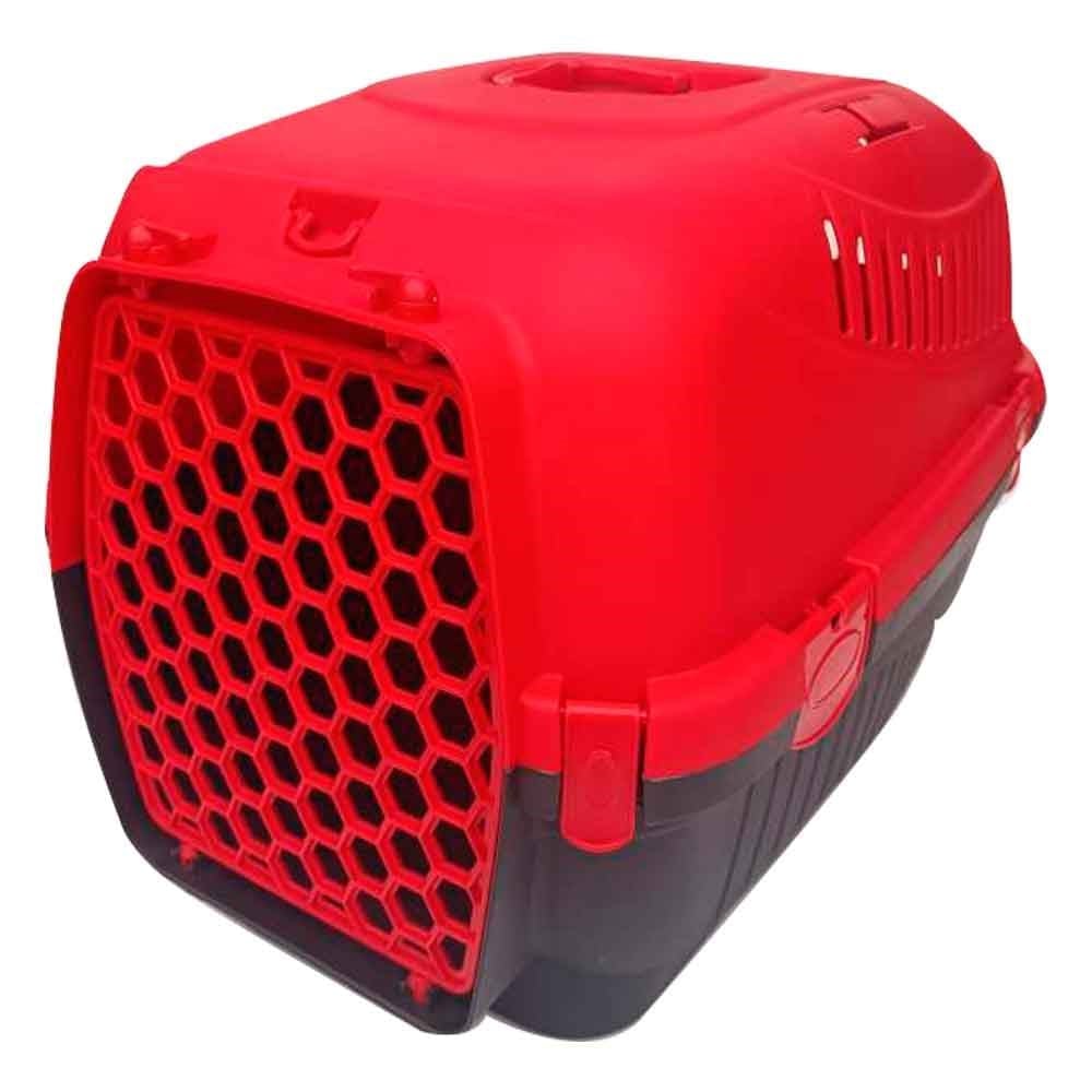 Mio Kedi Köpek Taşıma Kabı Kırmızı Orta Boy
