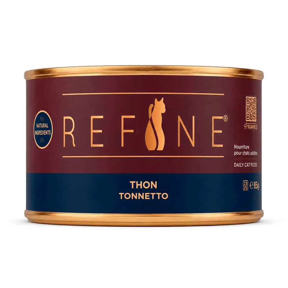 Refine Kedi Konservesi Ton Balıklı 85 Gr
