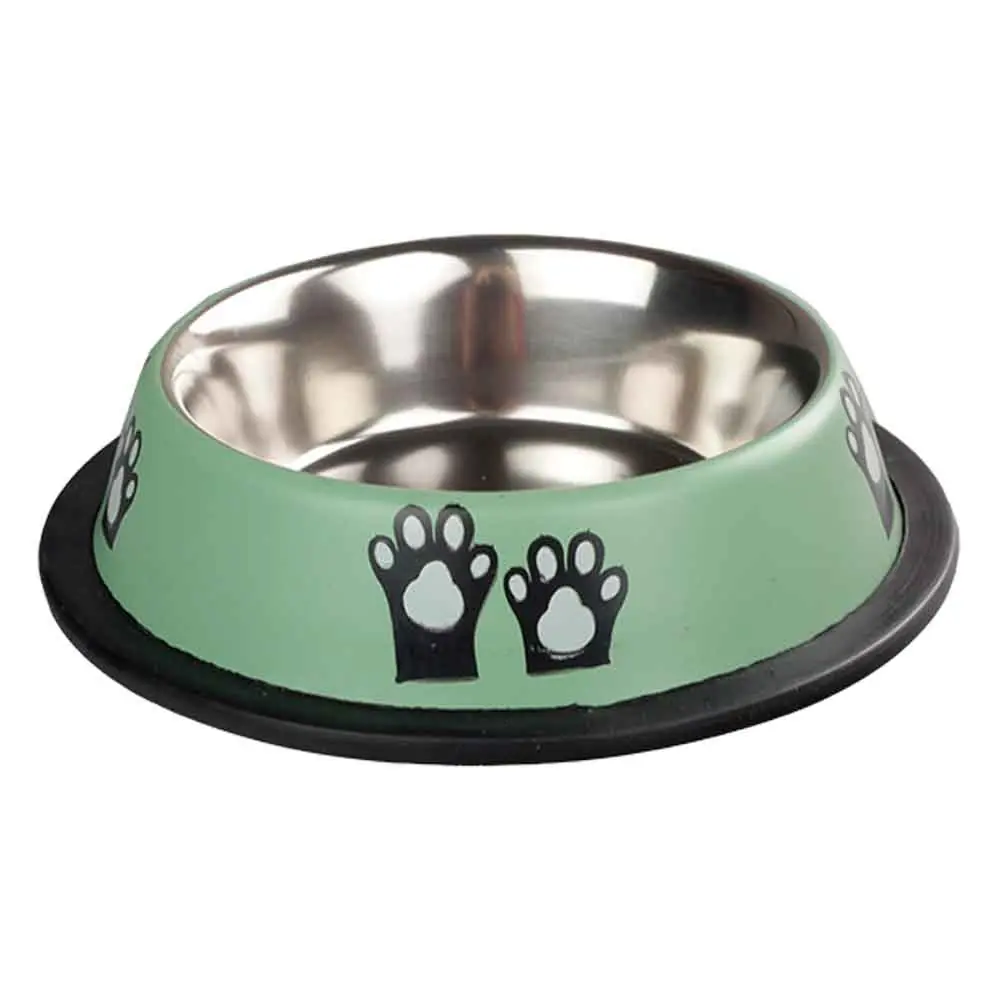 Ankur Oripet Pati Desenli Metal Mama ve Su Kabı Yeşil 16 Oz 15,5 Cm