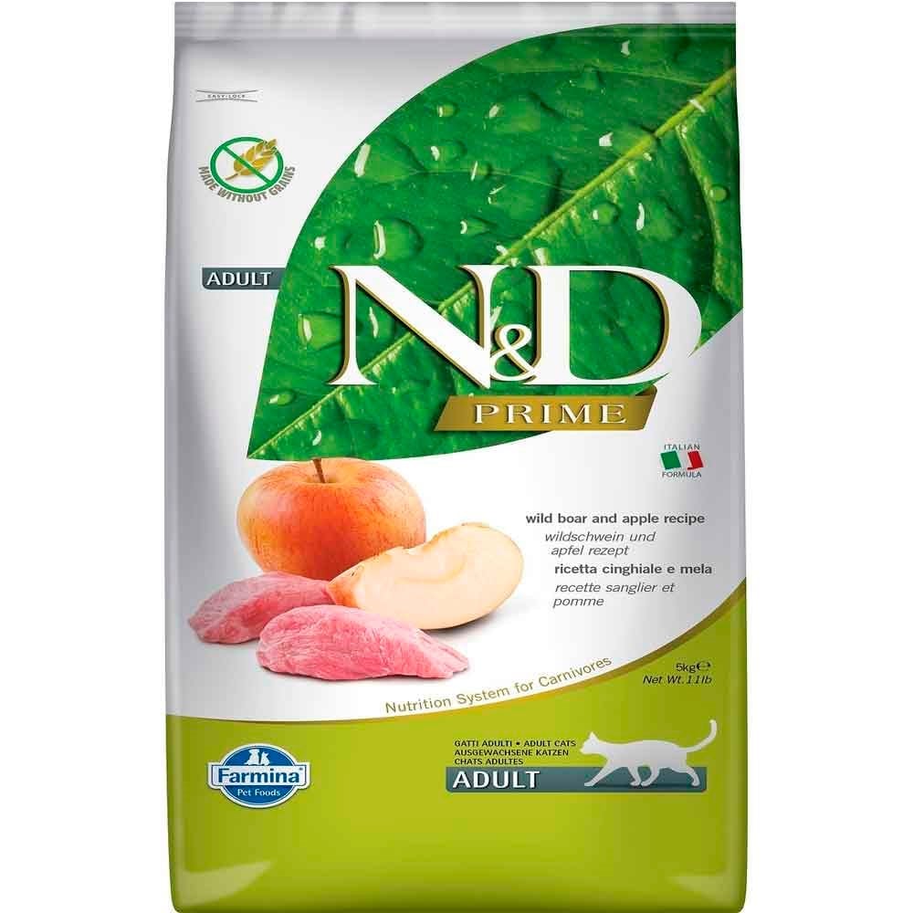 ND Yaban Domuz Etli Yetişkin Kedi Kuru Maması 5 Kg