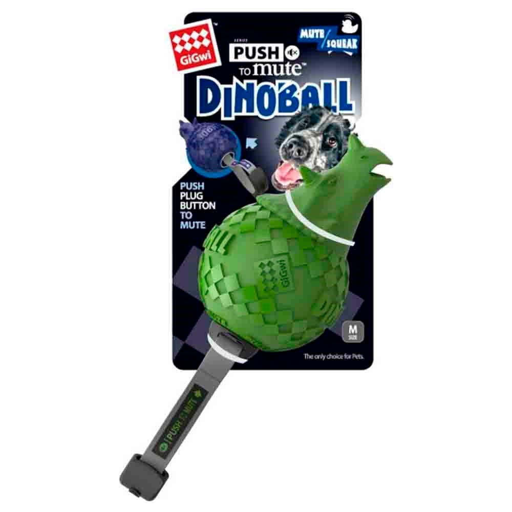Gigwi Dinoball Yeşil Dinazor Sesli Köpek Oyuncağı