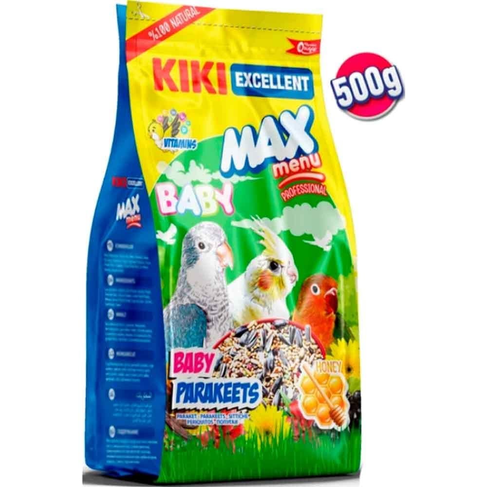 Kıkı Excellent Max Menu Yavru Paraket Kuşu Yemi 500 Gr