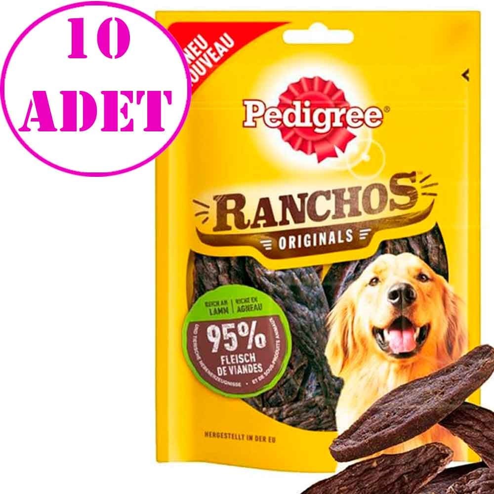 Pedigree Ranchos Kuzulu Köpek Ödülü 70 gr 10 Ad