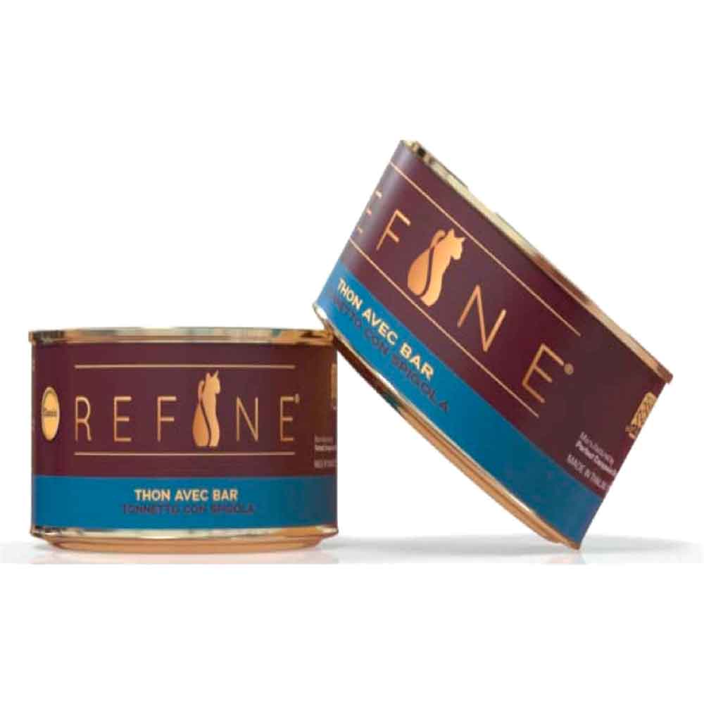 Refine Levrekli ve Ton Balıklı Kedi Konservesi 85 Gr