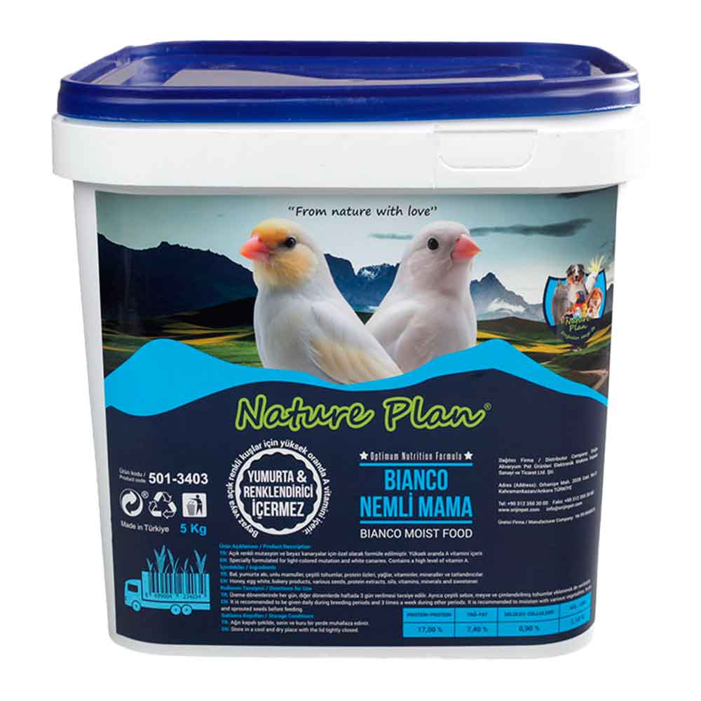 Nature Plan Nemli Bianco Kuş Maması 5 Kg