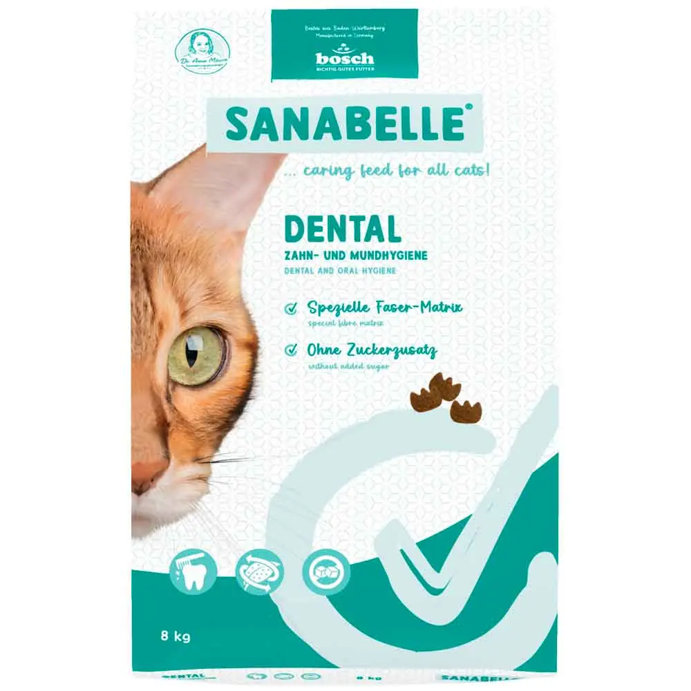 Sanabelle Dental Ağız ve Diş Sağlığına Özel Kedi Maması 8 Kg