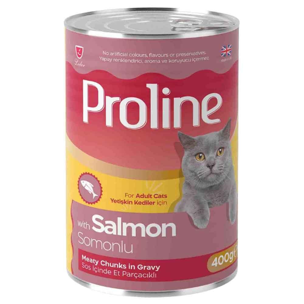 Proline Kedi Konserve Maması Somonlu 400 Gr