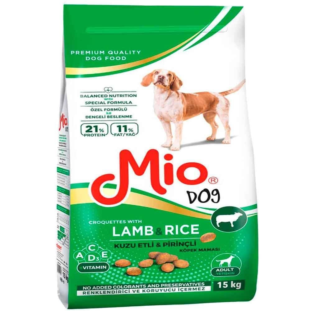 Mio Köpek Maması Kuzu Etli 15 Kg