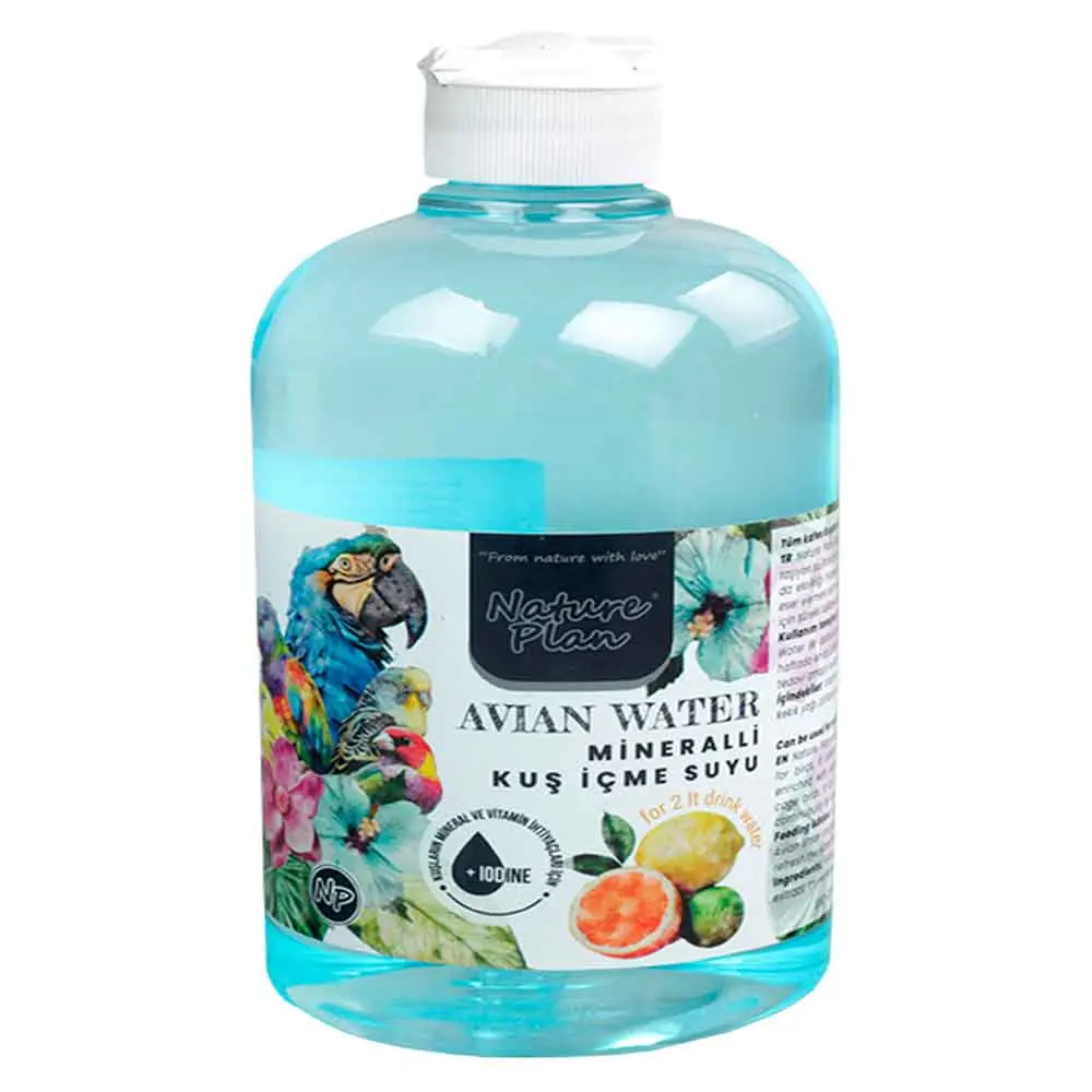 Nature Plan Avian Water Mineralli Kuş İçme Suyu 500 Ml