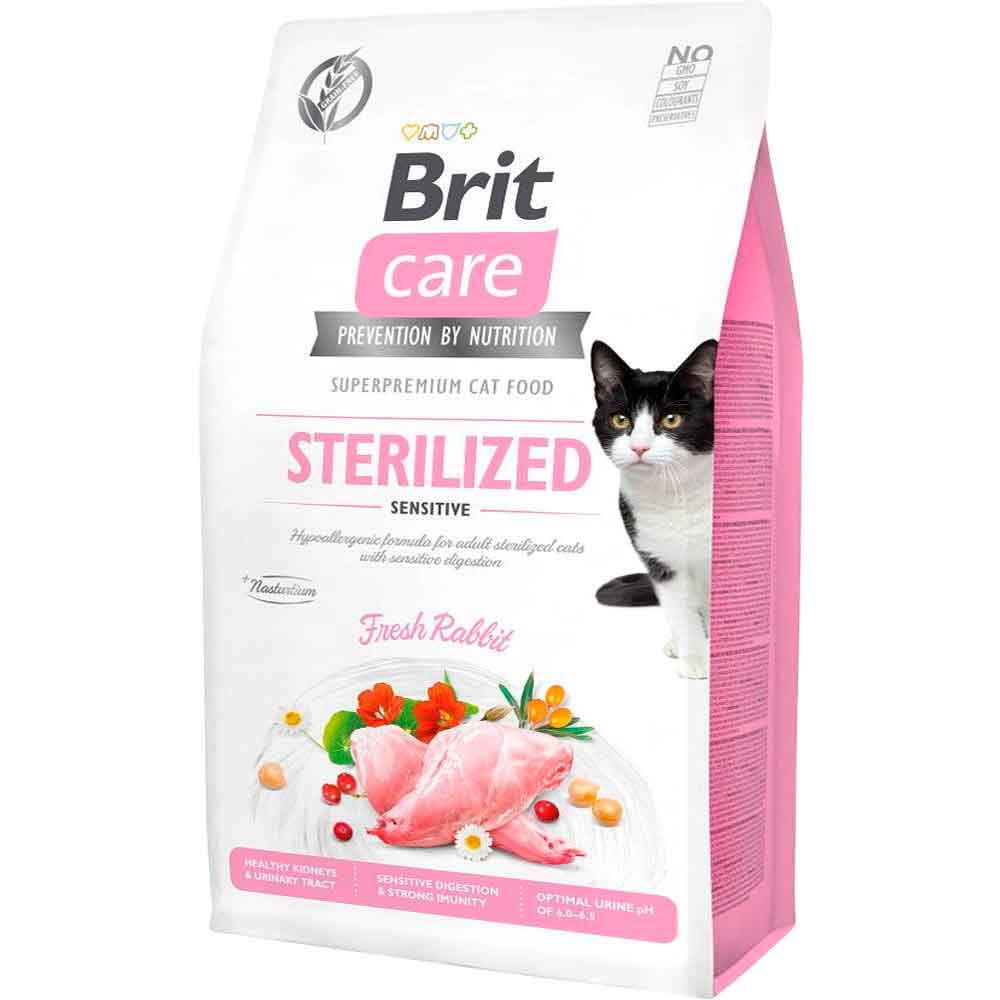 Brit Care Hypo-Allergenic Sindirim Sistemi Destekleyici Tahılsız Kısırlaştırılmış Kedi Maması 7 kg