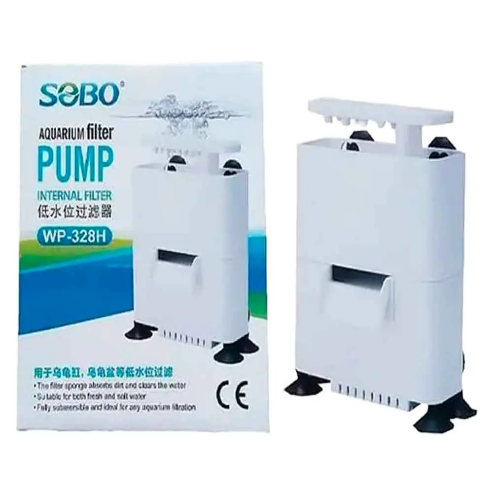 Sobo Akvaryum Mini Askı Filtre Alçak Seviye 500 L/Saat 8W
