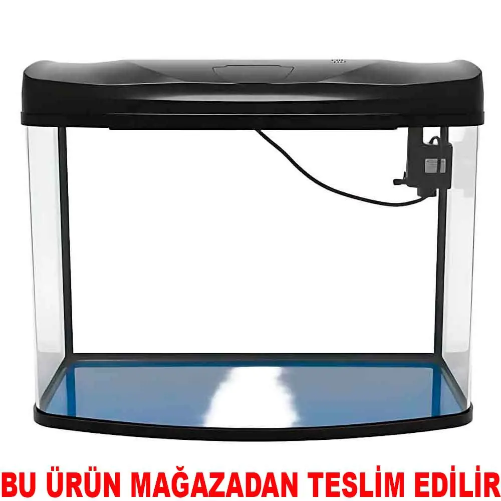 RS 380A Ledli Set Akvaryum Siyah 38x21x40 Cm