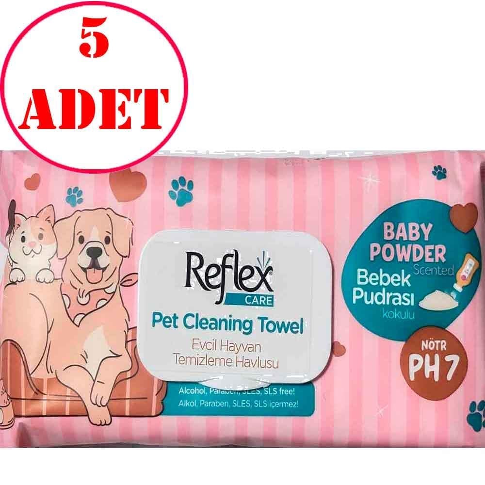 Reflex Temizleme Mendili 50'li PK 5 AD