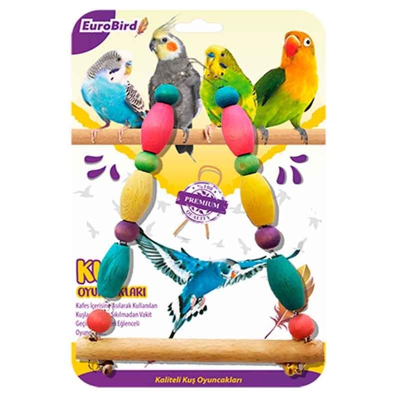Euro Bird Kuş Oyuncağı Üçgen Salıncak KY17