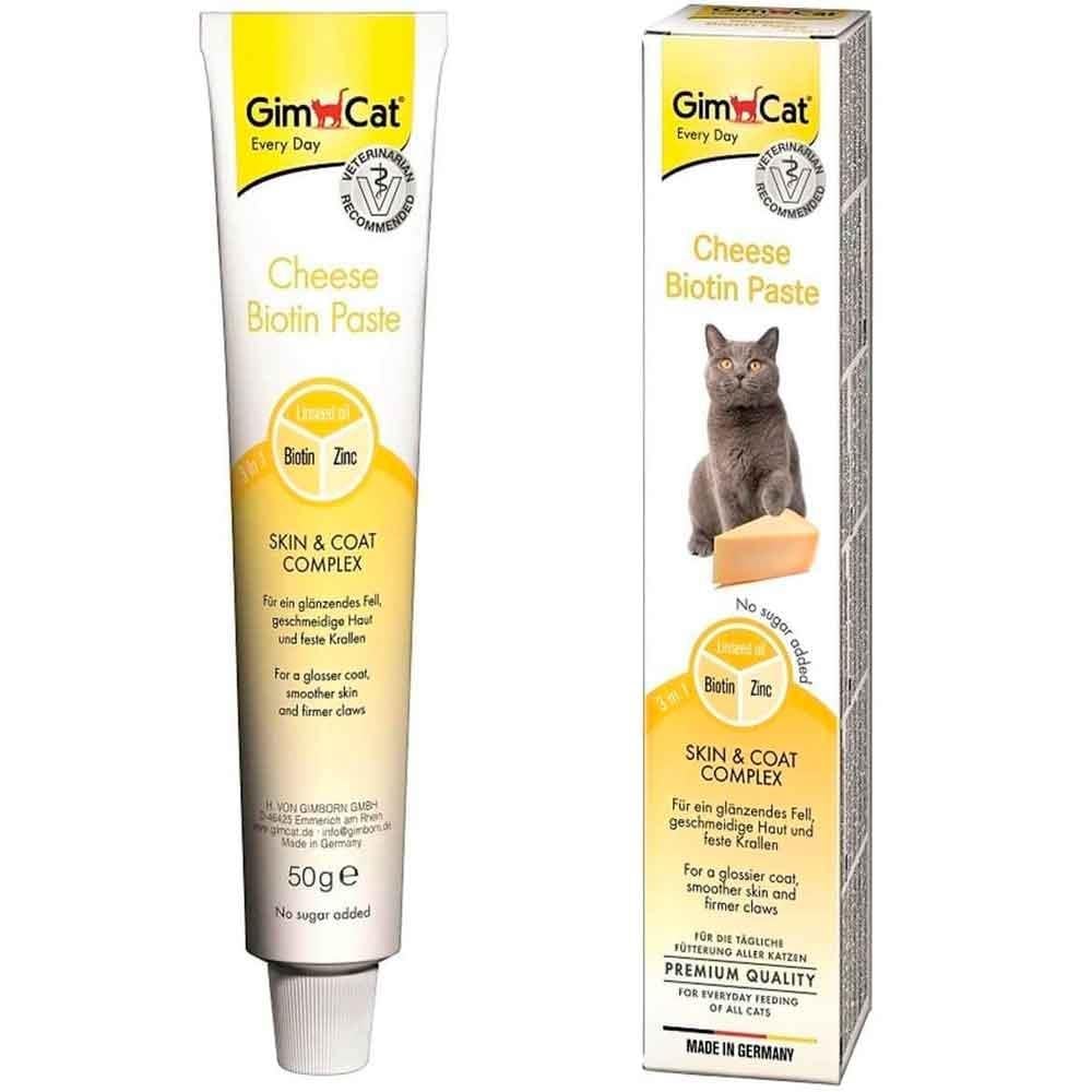 Gimcat Cheese Paste Peynirli Biotin Kedi Macunu 50 gr