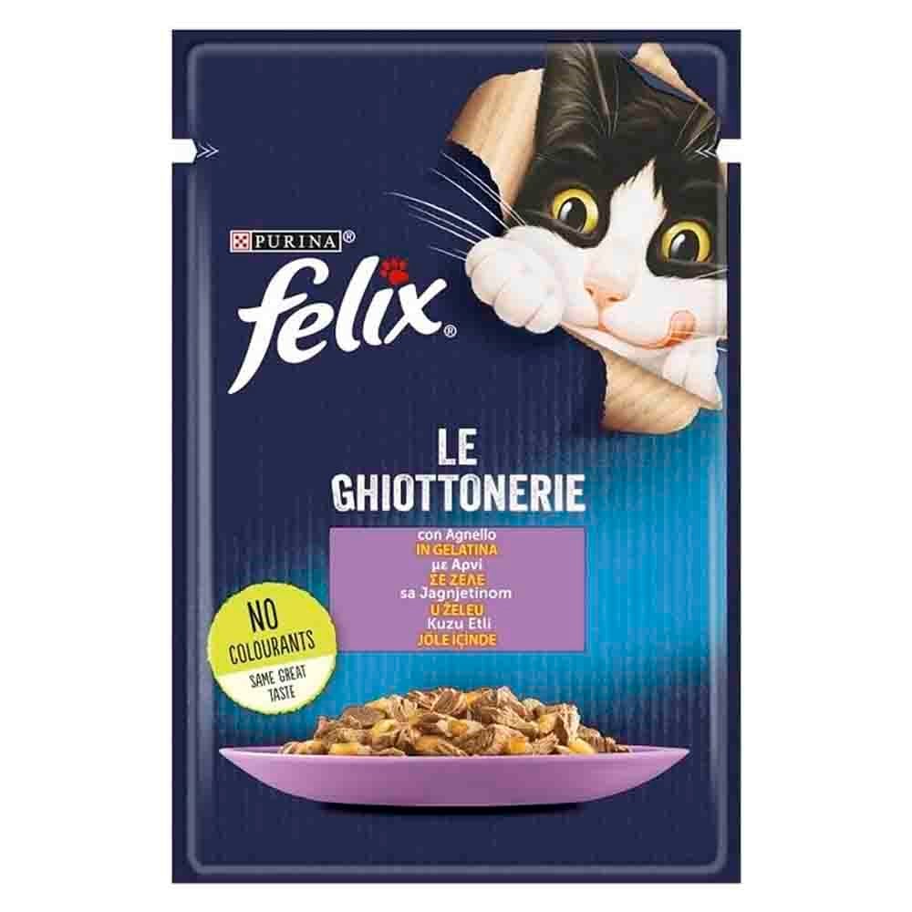 Purina Felix Kuzu Etli Yaş Kedi Maması 85 Gr