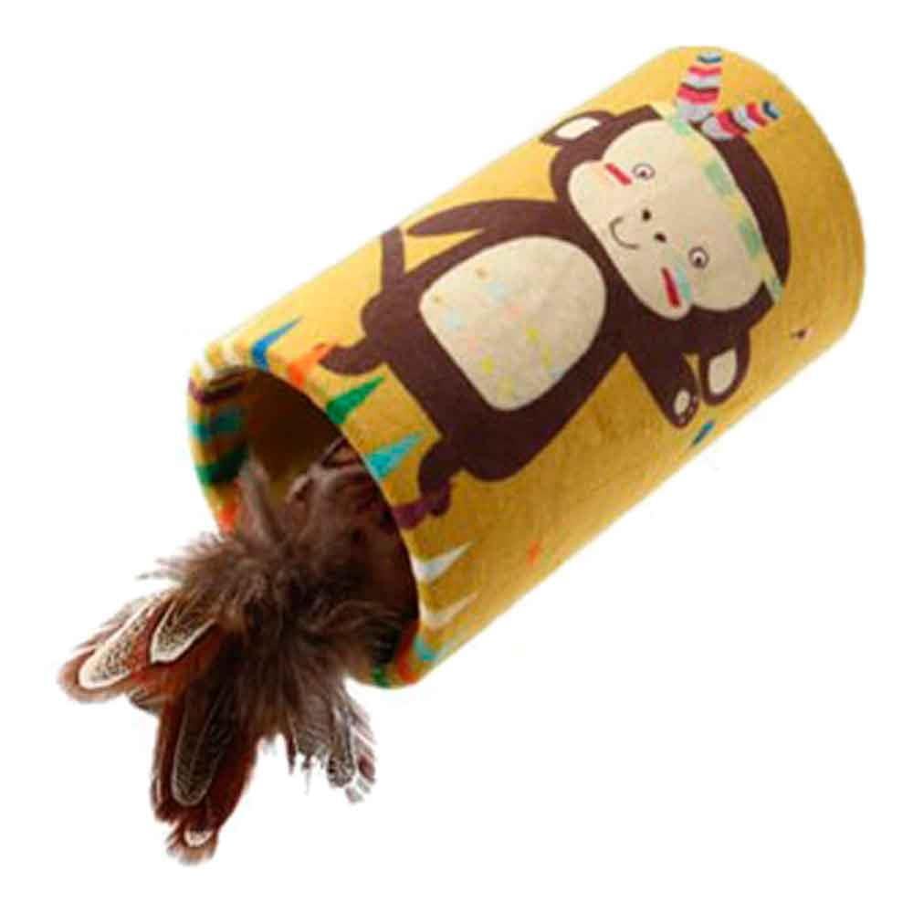 Gigwi Melody Chaser Maymun Sesli Tube Kedi Oyuncağı