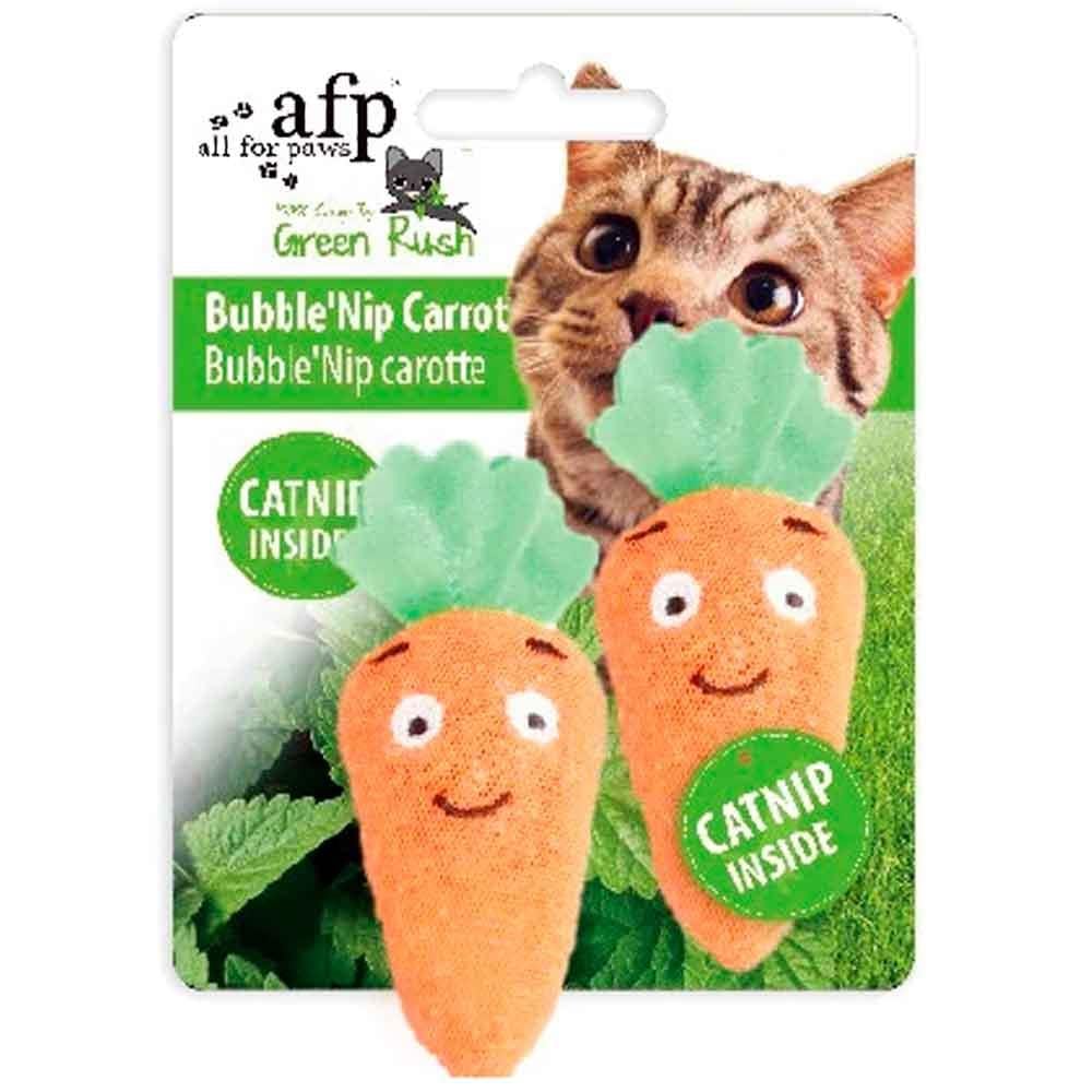 AFP Green Rush Kedi Oyuncağı Peluş Havuç