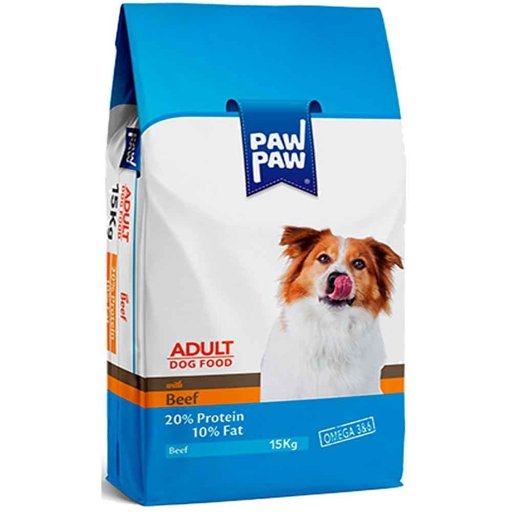 Paw Paw Biftekli Köpek Maması 15 kg