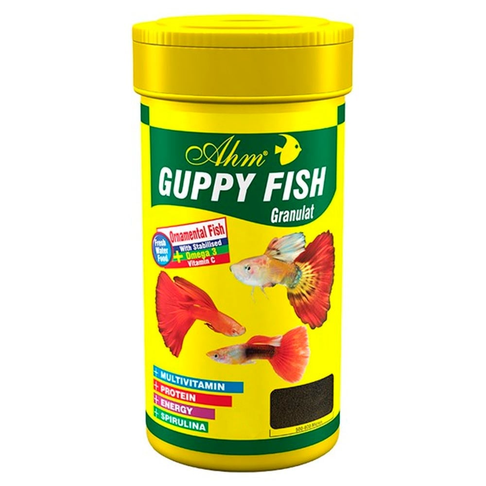 Ahm Marin Guppy Granul Food Lepistes Yemi 250 Ml