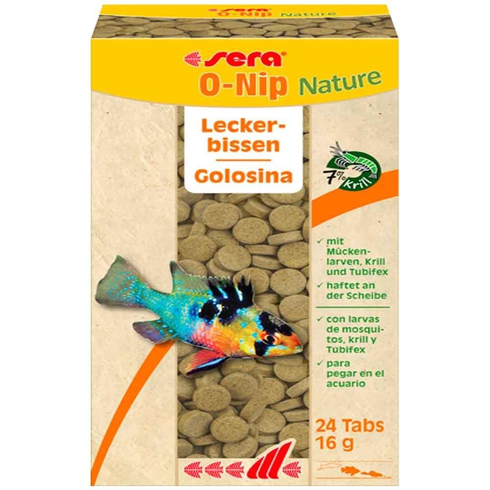 Sera 0 Nip Nature Tablet Yem 24 Tab