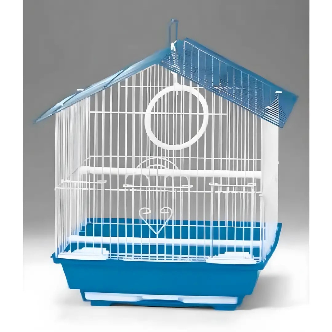 Euro Gold Kuş Kafesi Çatılı Karışık Renkli 1101A