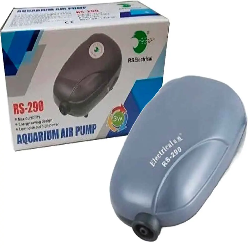 RS 290 Tek Çıkışlı Akvaryum Hava Motoru 1,2 L/Min 3 W
