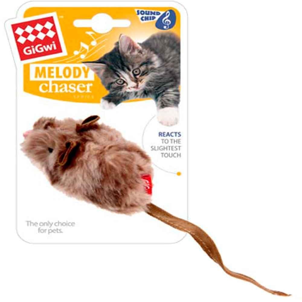 Gigwi Kedi Oyuncağı Melody Chaser Fare Sesli