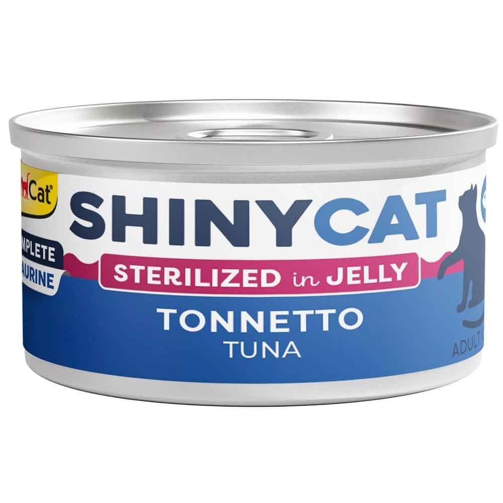 Gimcat Shinycat Kısır Kedi Konservesi Ton Balıklı 70 Gr