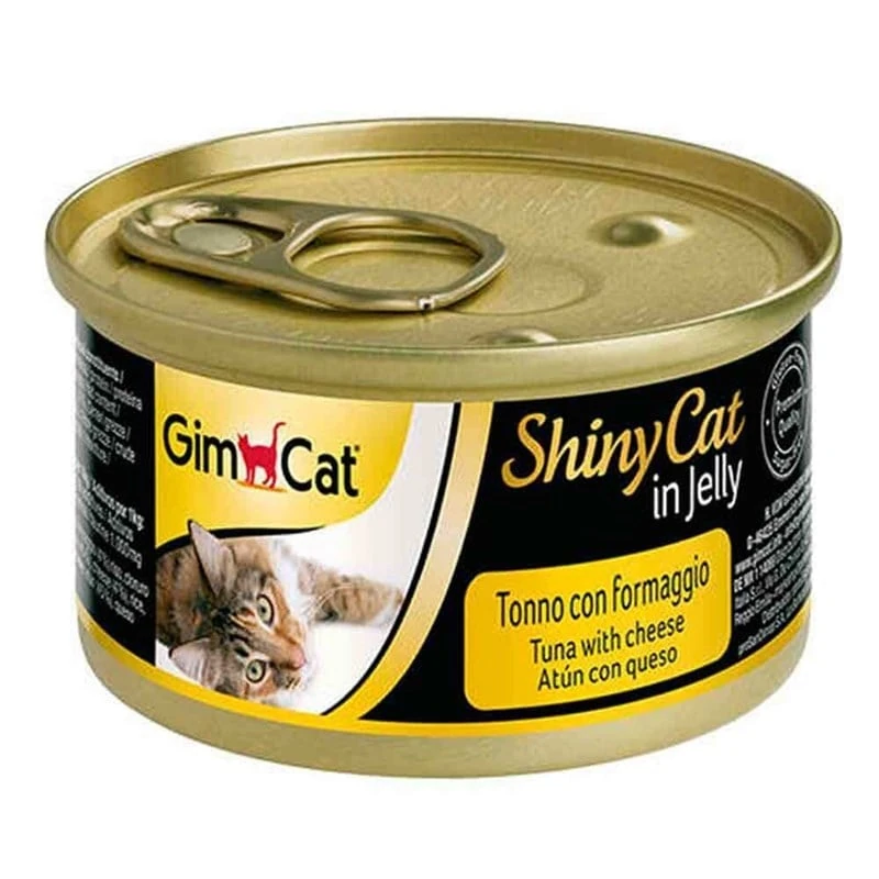 Gimcat Shinycat Ton Balık ve Peynirli Kedi Konservesi 70 Gr