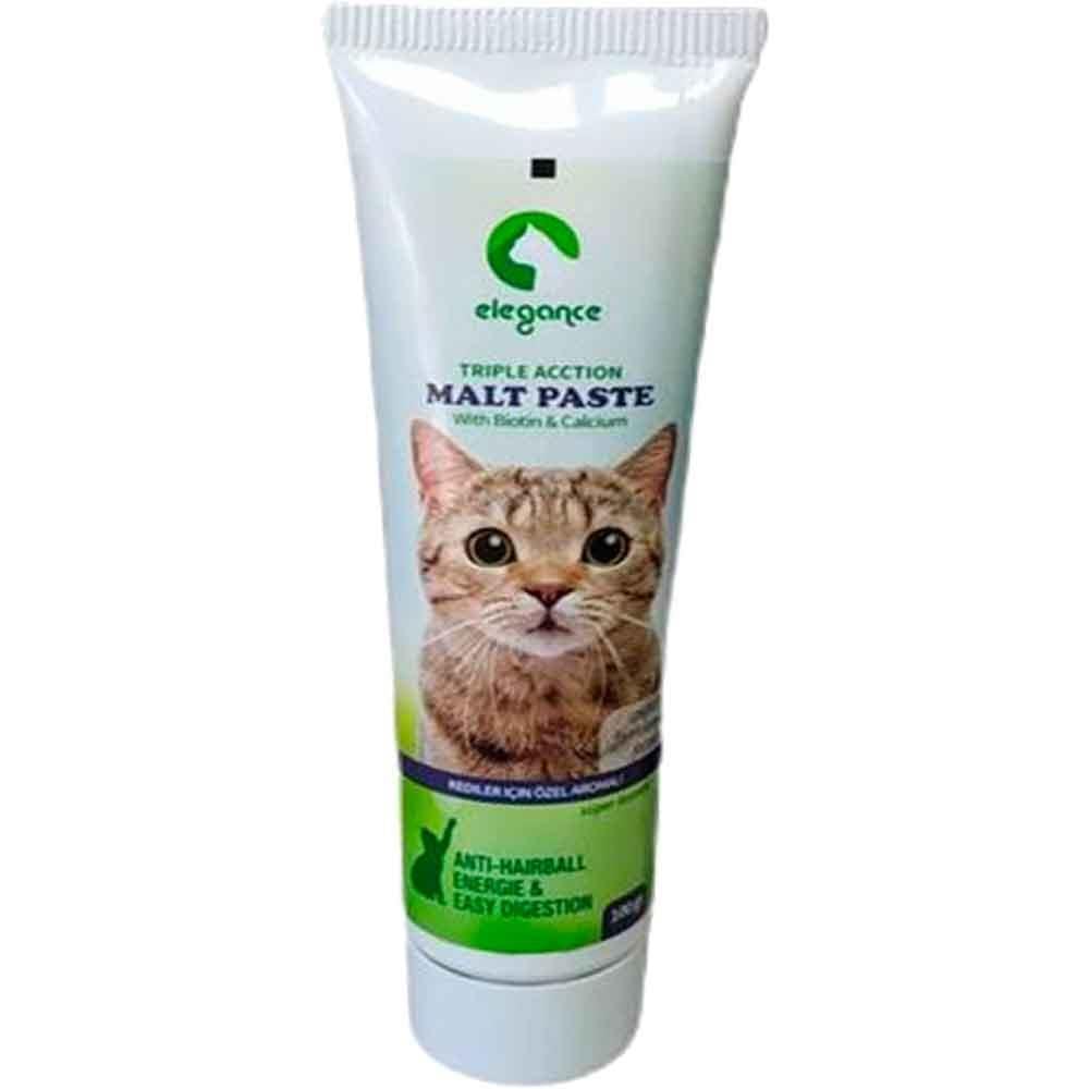 Elegance Tüy Yumağı Önleyici Kedi Malt Macun 100gr