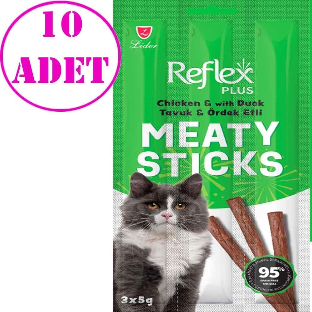 Reflex Tavuklu Ördekli Kedi Ödül Çubuğu 5 Gr 3 Lü 10 AD