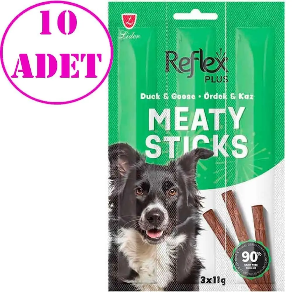 Reflex Ördekli Köpek Ödül Çubuğu 3x11 Gr 10 AD