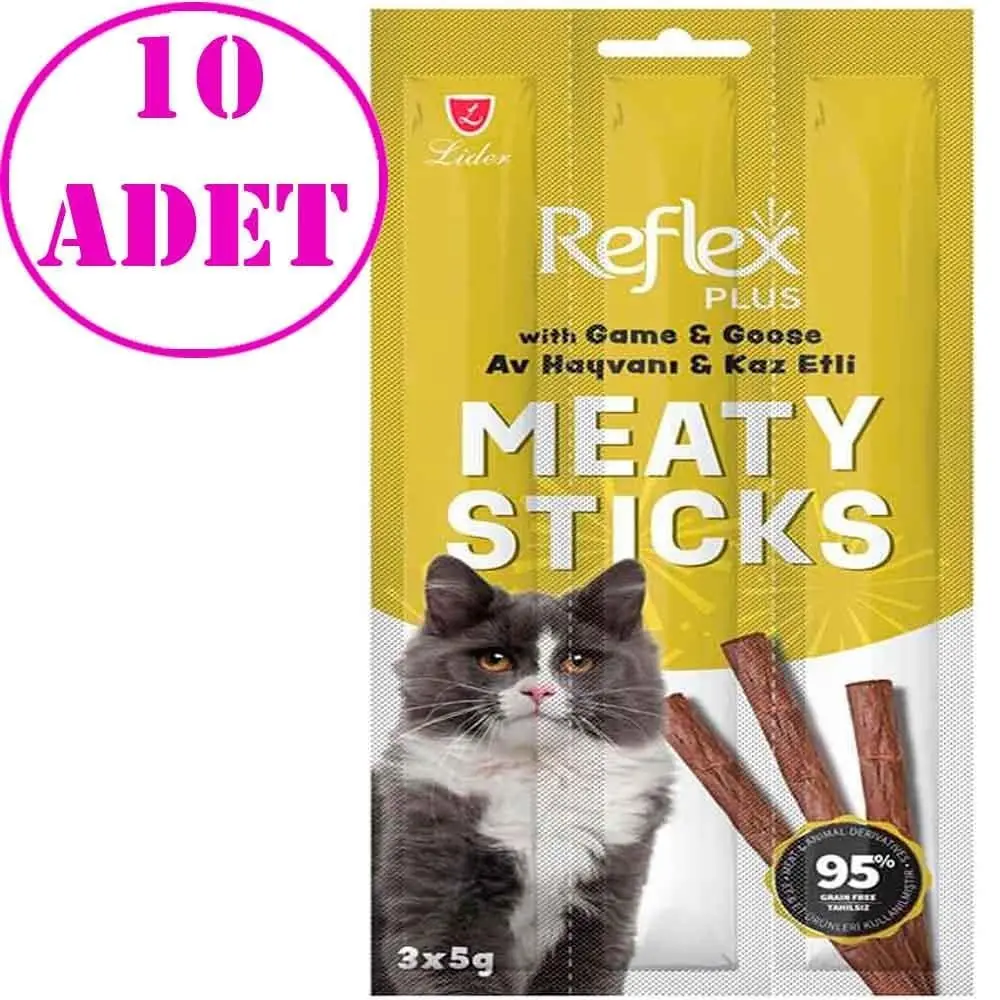 Reflex Av Etli Kedi Ödül Çubuğu 5 Gr 3 Lü 10 AD